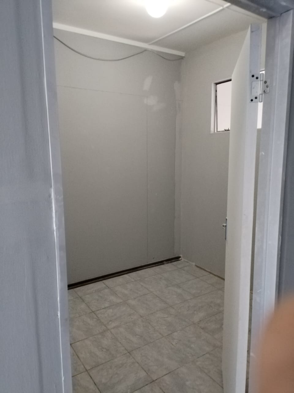 Tile adhesive ready for installation