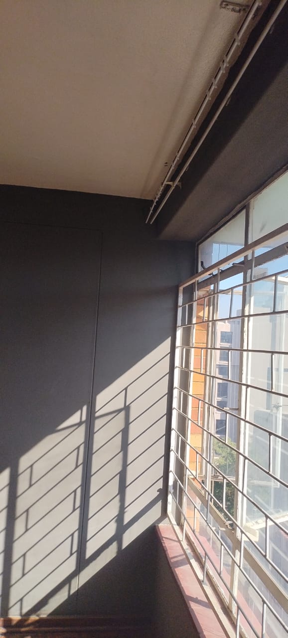 Refurbished balcony with secure burglar bars